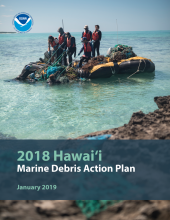 Cover of the 2018 Hawaii Marine Debris Action Plan