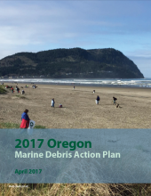 Oregon Marine Debris Action Plan cover.