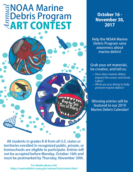 Art contest flyer.