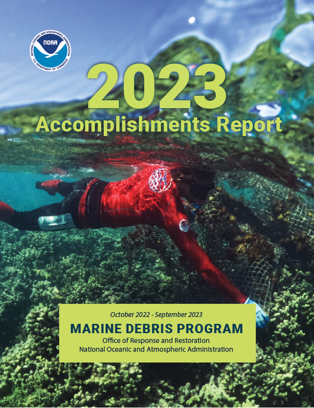 The cover of the 2023 Accomplishments Report.