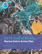 Cover of the Gulf of Maine Marine Debris Action Plan.