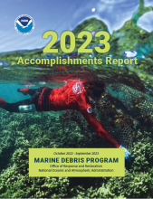 The cover of the 20234 Accomplishments Report.