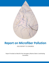 Cover of the Draft Report on Microfiber Pollution.