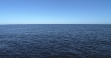A clean-looking, open ocean.